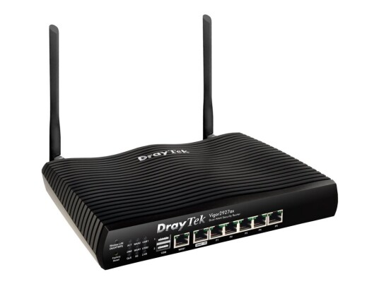 Draytek Vigor 2927Ax - Trådløs Ruter - 6-Porters Svitsj - Gige - Wan-Porter: 2 - Wi-Fi 6 - Dobbeltbånd Draytek Vigor 2927Ax - Trådløs Ruter - 6-Porters Svitsj - Gige - Wan-Porter: 2 - Wi-Fi 6 - Dobbeltbånd