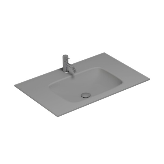 Dansani Calidris Form Servant B61 121xh1xd50cm Lys grå Matt / 81cm