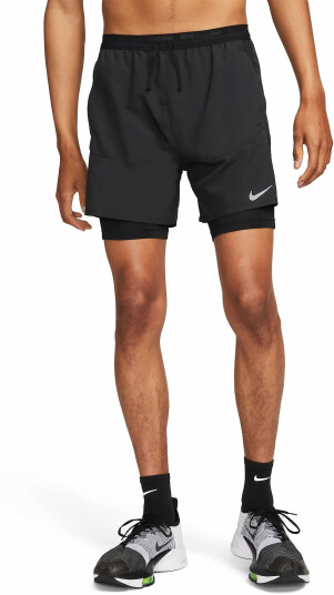 Nike Dri-Fit Stride 7" Running Shorts Herre Black/Black M