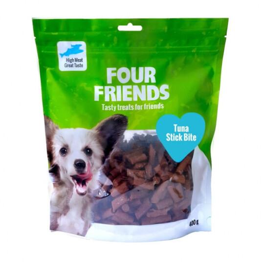 FourFriends Tunfiskpinne til Hunder 400 g - Naturlig Snack