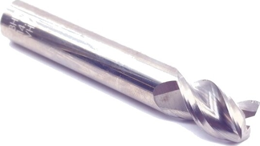Baildon-Hårdmetall Endefres Din 6527 K Fwp3a 14 Mm, Vhm Tialn, Z3, 75-14 Mm