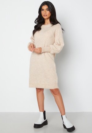 SELECTED FEMME Lulu LS Knit Dress Birch XL