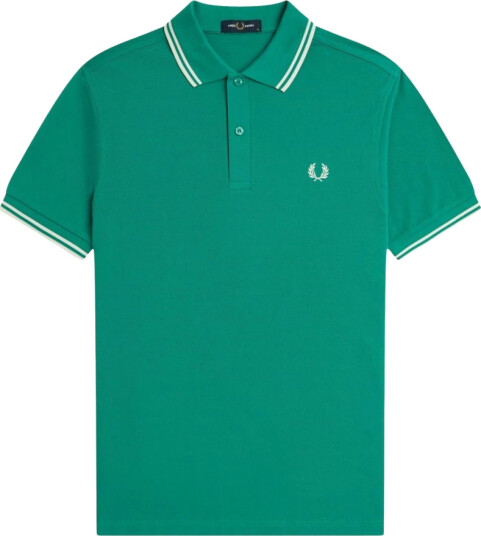Fred Perry Herre Topper Grønn S,
