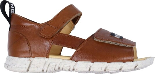 Angulus Sandal Cognac m. Logotape Angulus 34 Sandals Brun