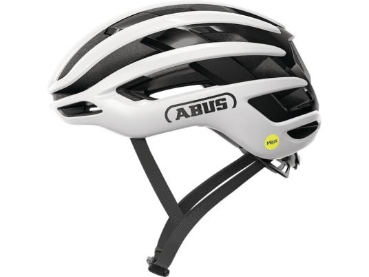ABUS AirBreaker 2.0 MIPS sykkelhjelm shiny white ABUS AirBreaker 2.0 MIPS sykkelhjelm shiny white