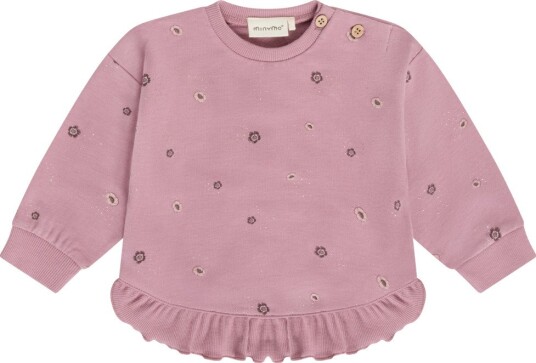 Minymo Collegegenser Nostalgi Rose Minymo 62 Collegegenser Rosa