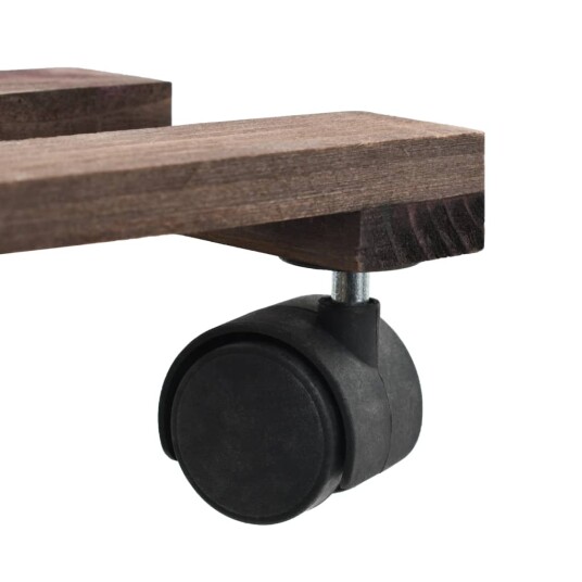 vidaXL Plantetraller 4 stk sedertre 25x25 cm vidaXL Plantetraller 4 stk sedertre 25x25 cm
