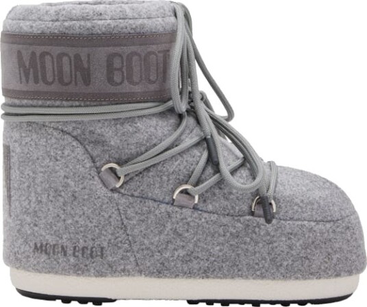 Moon Boot Icon Low Felt Grey 39/41 Moon Boot Icon Low Felt Grey 39/41