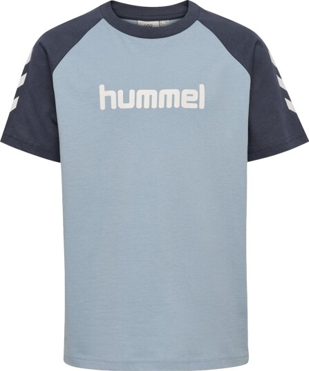 Hummel T skjorte HmlJR Dusty Blue Hummel 11 12 år (146 152) T skjorte Lyseblå Marineblå Hummel T skjorte HmlJR Dusty Blue Hummel 11 12 år (146 152) T skjorte Lyseblå Marineblå