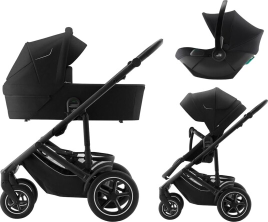 Britax Smile 5Z Duovogn inkl. Baby-Safe Core bilstol Space Black Britax Smile 5Z Duovogn inkl. Baby-Safe Core bilstol Space Black