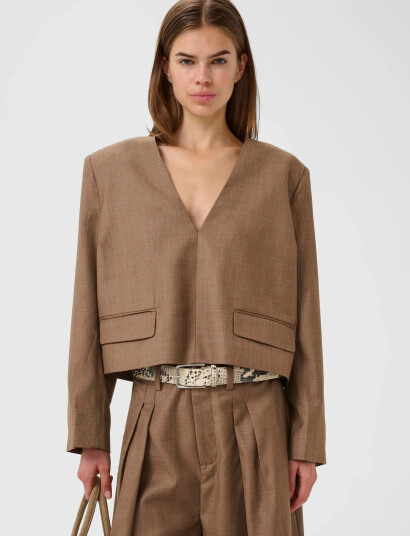 Gestuz Gzschany Blouse Brown 38 Gestuz Gzschany Blouse Brown 38