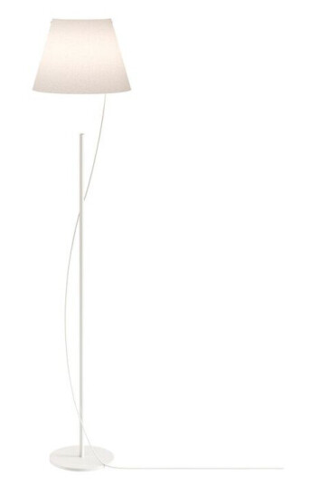 Lodes Hover Gulvlampe Hvit