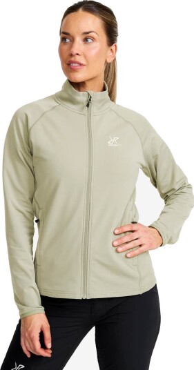 Revolutionrace Evolution Light Stretch Fleece Dame Shadow XL Dame Overdeler Fleece & midlayers