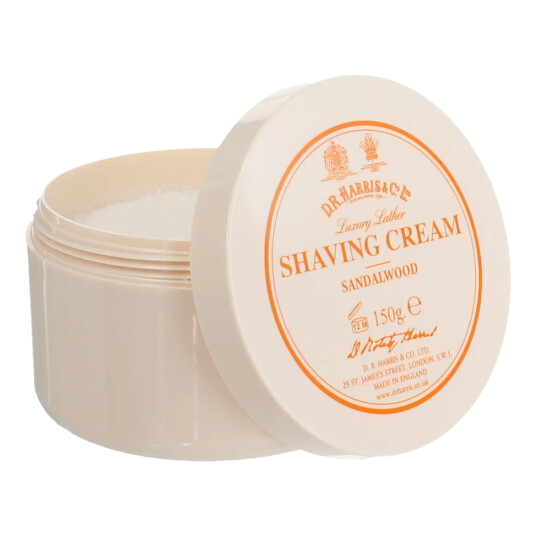D. R. Harris barberkrem i skål - Sandalwood D. R. Harris barberkrem i skål - Sandalwood