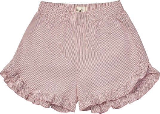 Lalaby Shorts Kaya Berry Stripe Lalaby 9 10 år 134 140 Shorts Hvit Rød