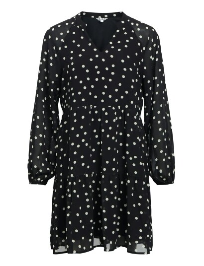 Object Objgina Mila L/S Dress E Div Black 40 Object Objgina Mila L/S Dress E Div Black 40