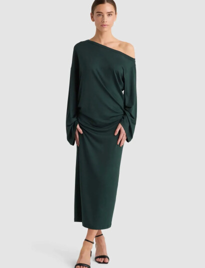 Residus Giovanna Dress Green XS Residus Giovanna Dress Green XS