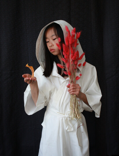 Marooms Fairy Tale Bathrobe White 110 122