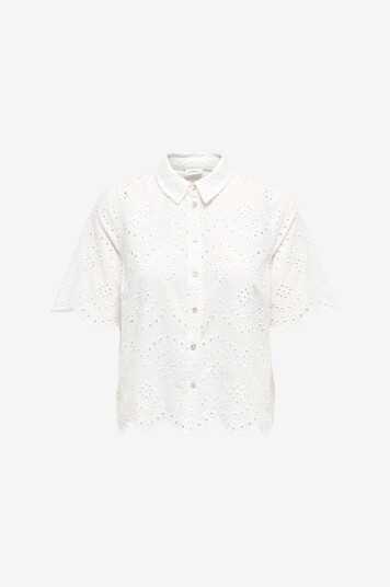 Only   Skjorte onlValais S/S Shirt Wvn   Hvit