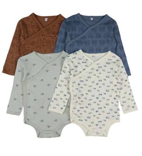 pippi Wrap 4-pack Blue Mirage