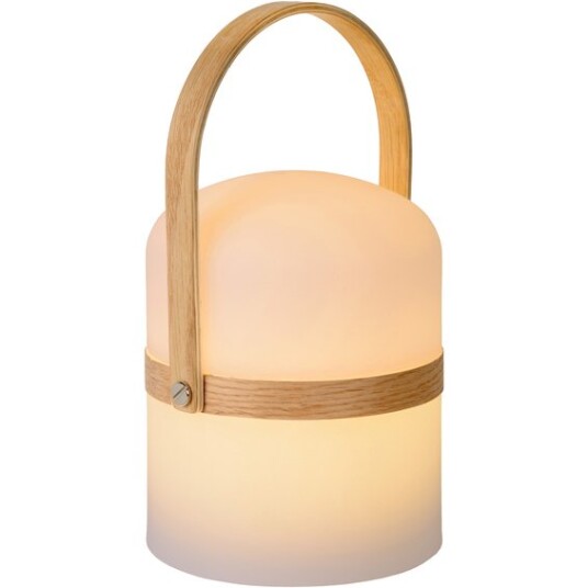 Lucide Joe Oppladbar Bordlampe 14,5cm 3200K IP44 Hvit