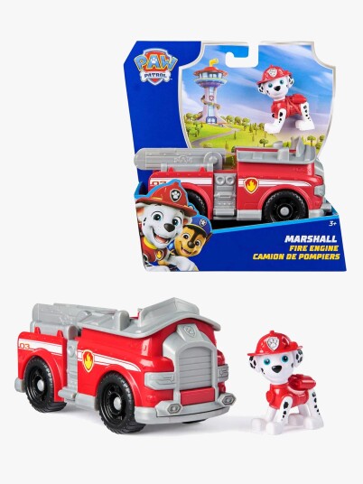 Paw Patrol Marshall Lekebil 2.0 med Brannbil - Figurer Paw Patrol Marshall Lekebil 2.0 med Brannbil - Figurer