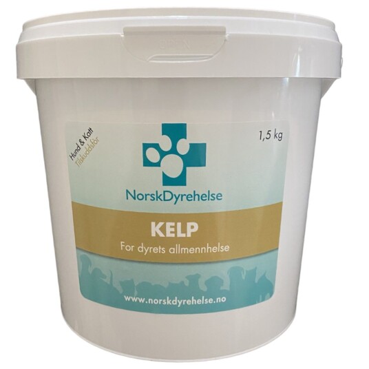 Norsk Dyrehelse Kelp Kosttilskudd for Hund - 500 g | Fordøyelse og Pelspleie