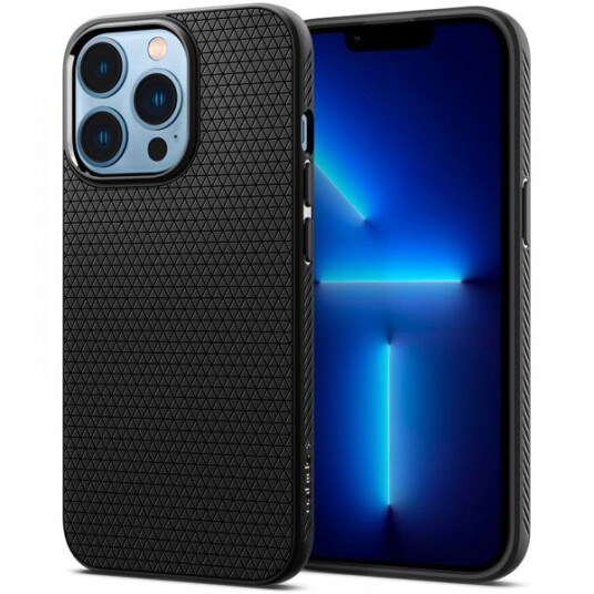 Spigen Liquid Air Mobildeksel for iPhone 13 Pro - Svart