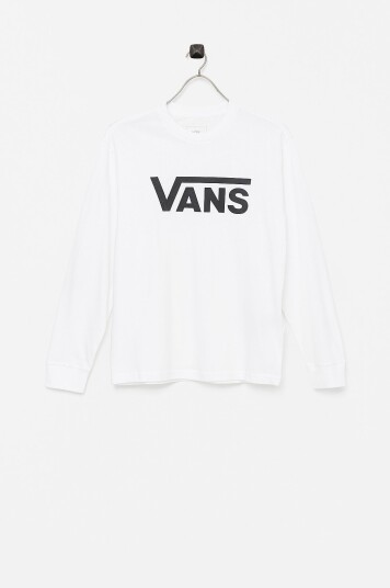 Vans Genser Classic LS Boys Hvit Vans Genser Classic LS Boys Hvit