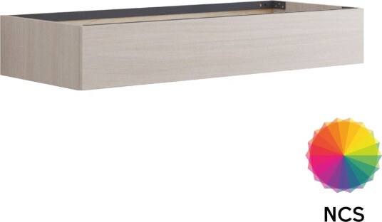 Dansani Calidris Glatt Skap 1 Skuff D50cm NCS eik / 120cm 20cm