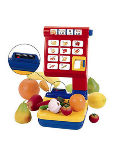 Theo Klein Supermarket Scale w. Weight Theo Klein Supermarket Scale w. Weight