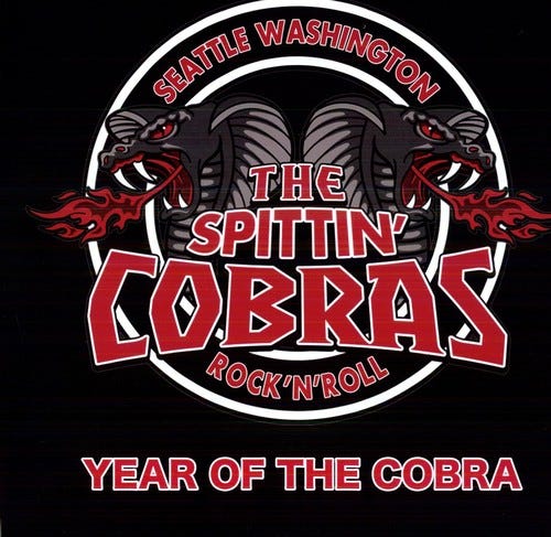 The Spittin' Cobras Year Of The Cobra LP/Vinyl