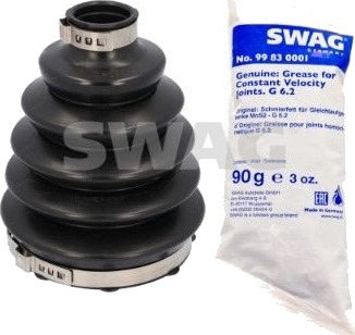 Mansjettsett drivaksel SWAG 33 10 9577