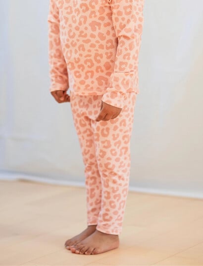 Geggamoja Uv Long Pants Pink Leo 01 146/152 Pink 146 152