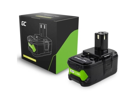 Green Cell Batteri For Ryobi ONE+ RB18L50 18v 5Ah