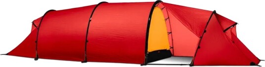 Hilleberg Kaitum 3 GT Rødt Tunneltelt for 2-3 personer med Doble Innganger Hilleberg Kaitum 3 GT Rødt Tunneltelt for 2-3 personer med Doble Innganger
