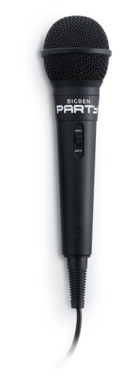 BigBen Interactive Wired Microphone for Party Speakers