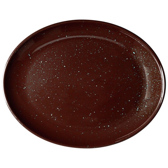 Vega Serveringsfat Alessia oval 28x22x2.7 cm  Brun 3 Stykk / Forpakning