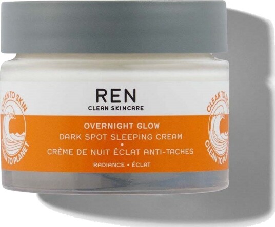REN Overnight Glow Nattkrem for Mørke Flekker 50 ml - Vegansk og Parabenfri
