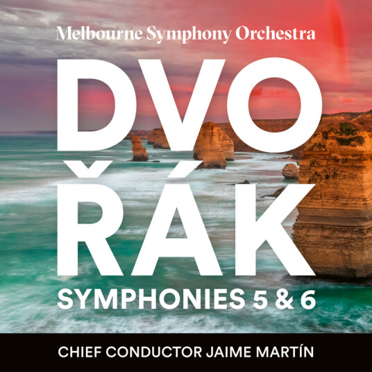 Jaime Martin, Melbourne Symphony Orchestra Dvořák: Symphonies 5 & 6 CD