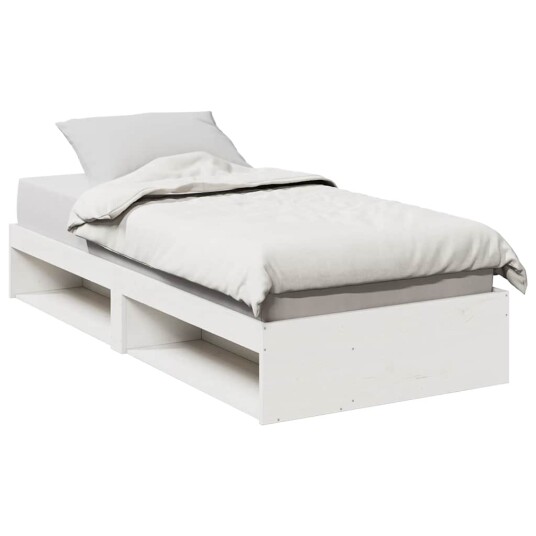  Dagseng uten madrass hvit 100x200 cm heltre furu 8721158637130