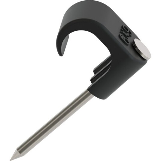 Namron Klips 6x9mm Sort Sf 25mm Stift 100 Stk