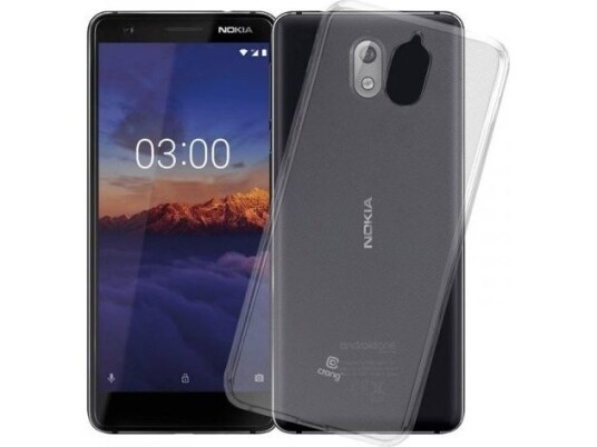Crong Crong Crystal Slim Cover - Protective Case For Nokia 3.1 (Clear)