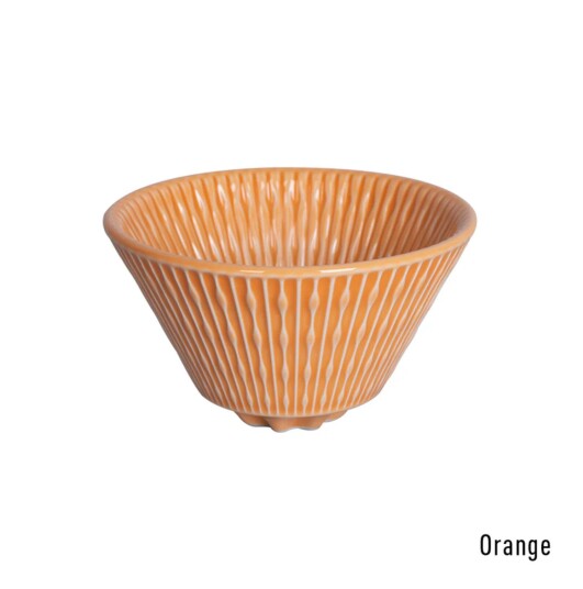 Loveramics Flatbed Coffee Dripper Orange Loveramics Flatbed Coffee Dripper Orange