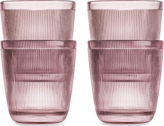 Hadeland Glassverk Siri Glass 20 cl 4 stk Rosa