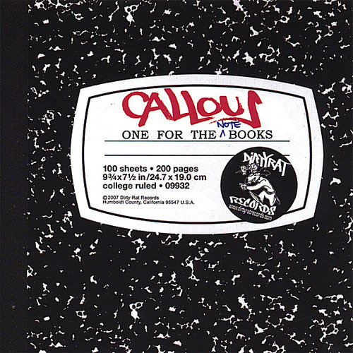 Callous One For The Notebooks CD