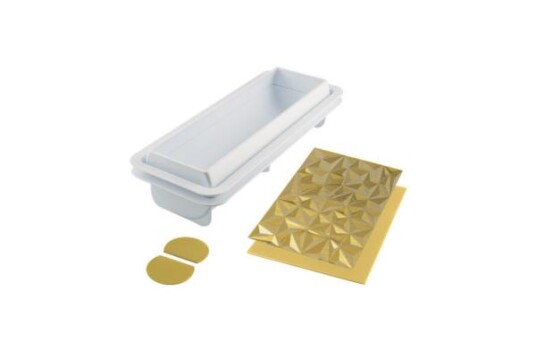 Silikomart Kakeform Logg Sett/5 Silikomart Kakeform Logg Sett/5