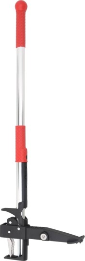 vidaXL Ugressfjerner rød og sølv 99,5 cm anodisert aluminium