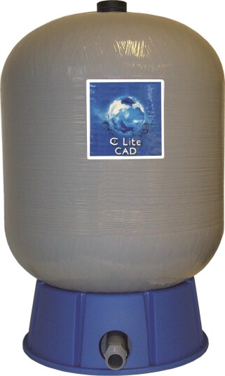 Debe 2010200 Membranhydrofor vertikal, 200 liter, Vann