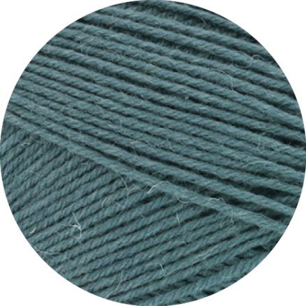 Lana Grossa Meilenweit 100 Merino Extrafine Uni Garn 2431 Blågrå